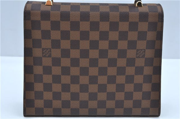 Authentic Louis Vuitton Damier Malesherbes Hand Bag Purse N51379 LV J9142
