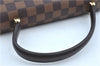 Authentic Louis Vuitton Damier Malesherbes Hand Bag Purse N51379 LV J9142