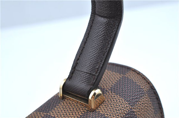 Authentic Louis Vuitton Damier Malesherbes Hand Bag Purse N51379 LV J9142