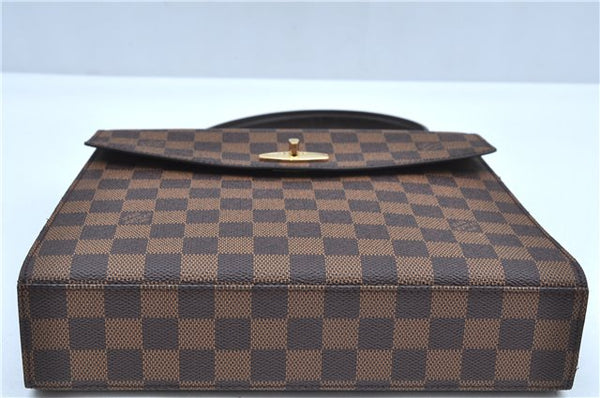 Authentic Louis Vuitton Damier Malesherbes Hand Bag Purse N51379 LV J9142