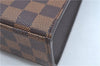 Authentic Louis Vuitton Damier Malesherbes Hand Bag Purse N51379 LV J9142