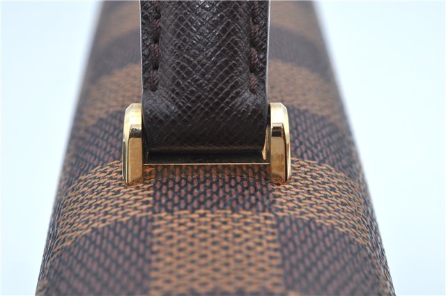 Authentic Louis Vuitton Damier Malesherbes Hand Bag Purse N51379 LV J9142