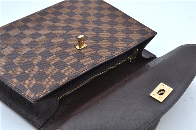 Authentic Louis Vuitton Damier Malesherbes Hand Bag Purse N51379 LV J9142