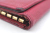 Authentic CHANEL Caviar Skin 5 Key Case Holder CC Logo Pink J9215