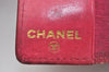 Authentic CHANEL Caviar Skin 5 Key Case Holder CC Logo Pink J9215