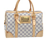 Authentic Louis Vuitton Damier Azur Berkeley Hand Boston Bag N52001 LV J9225