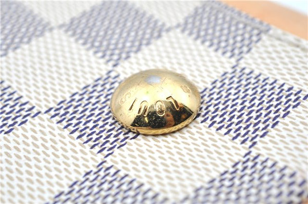 Authentic Louis Vuitton Damier Azur Berkeley Hand Boston Bag N52001 LV J9225