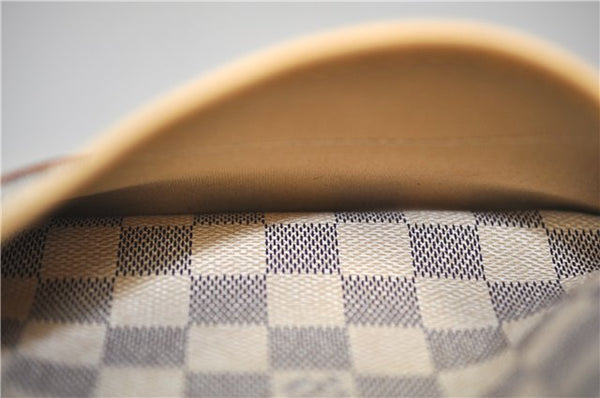 Authentic Louis Vuitton Damier Azur Berkeley Hand Boston Bag N52001 LV J9225