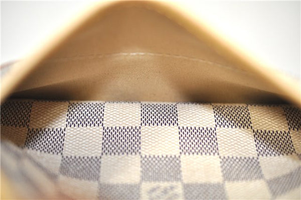 Authentic Louis Vuitton Damier Azur Berkeley Hand Boston Bag N52001 LV J9225