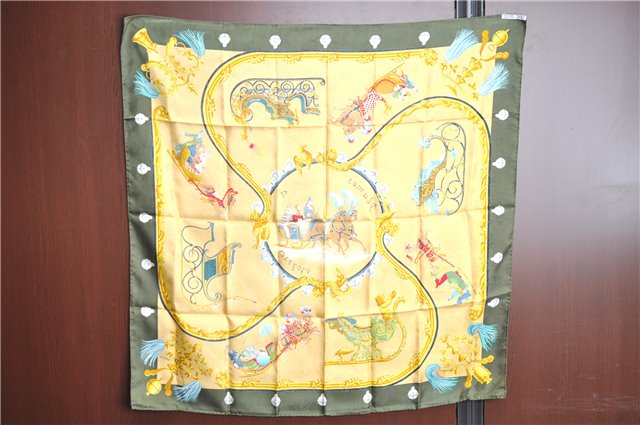 Authentic HERMES Carre 90 Scarf 