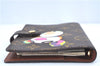 Authentic Louis Vuitton Monogram Panda Agenda Notebook Cover R20011 LV J9291