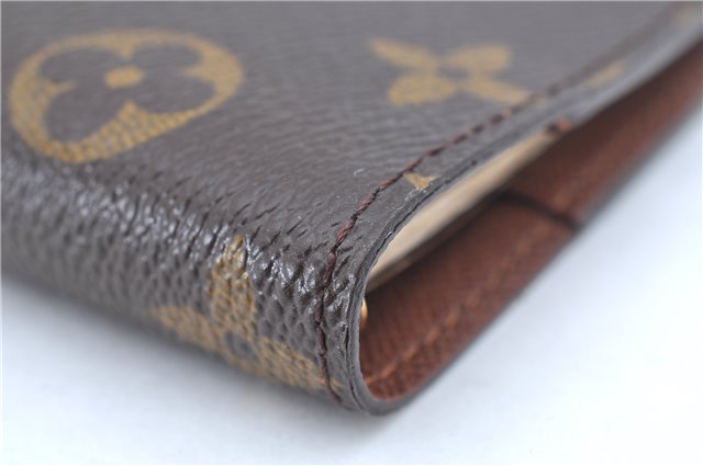 Authentic Louis Vuitton Monogram Panda Agenda Notebook Cover R20011 LV J9291