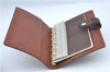 Authentic Louis Vuitton Monogram Panda Agenda Notebook Cover R20011 LV J9291
