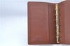 Authentic Louis Vuitton Monogram Panda Agenda Notebook Cover R20011 LV J9291