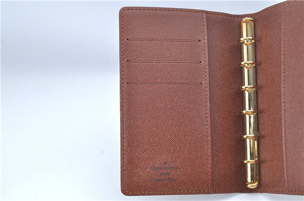 Authentic Louis Vuitton Monogram Panda Agenda Notebook Cover R20011 LV J9291