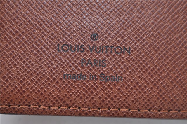 Authentic Louis Vuitton Monogram Panda Agenda Notebook Cover R20011 LV J9291