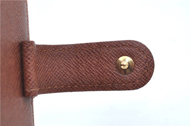 Authentic Louis Vuitton Monogram Panda Agenda Notebook Cover R20011 LV J9291