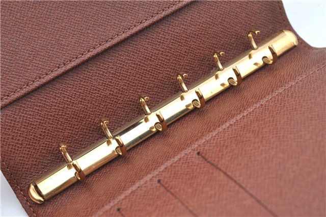 Authentic Louis Vuitton Monogram Panda Agenda Notebook Cover R20011 LV J9291