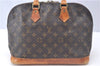 Authentic Louis Vuitton Monogram Alma Hand Bag Purse M51130 LV J9298