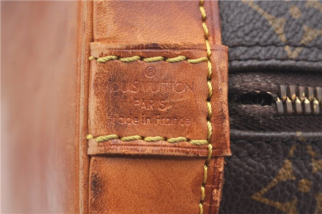 Authentic Louis Vuitton Monogram Alma Hand Bag Purse M51130 LV J9298