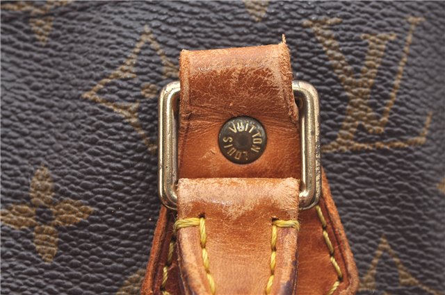 Authentic Louis Vuitton Monogram Alma Hand Bag Purse M51130 LV J9298