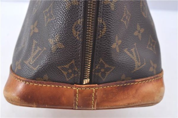Authentic Louis Vuitton Monogram Alma Hand Bag Purse M51130 LV J9298
