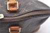 Authentic Louis Vuitton Monogram Alma Hand Bag Purse M51130 LV J9298