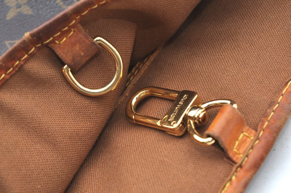 Authentic Louis Vuitton Monogram Batignolles Horizontal Tote Bag M51154 LV J9311