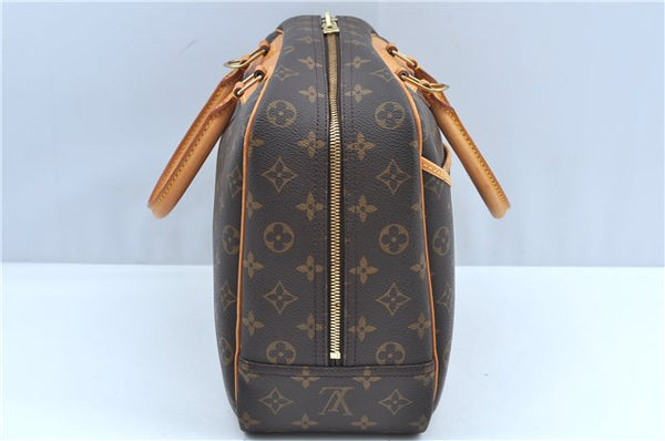 Authentic Louis Vuitton Monogram Deauville Hand Bag M47270 LV J9312