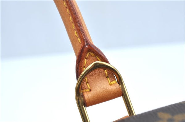 Authentic Louis Vuitton Monogram Deauville Hand Bag M47270 LV J9312