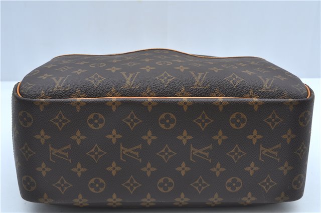 Authentic Louis Vuitton Monogram Deauville Hand Bag M47270 LV J9312