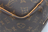 Authentic Louis Vuitton Monogram Deauville Hand Bag M47270 LV J9312