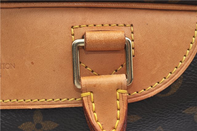 Authentic Louis Vuitton Monogram Deauville Hand Bag M47270 LV J9312