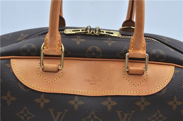 Authentic Louis Vuitton Monogram Deauville Hand Bag M47270 LV J9312