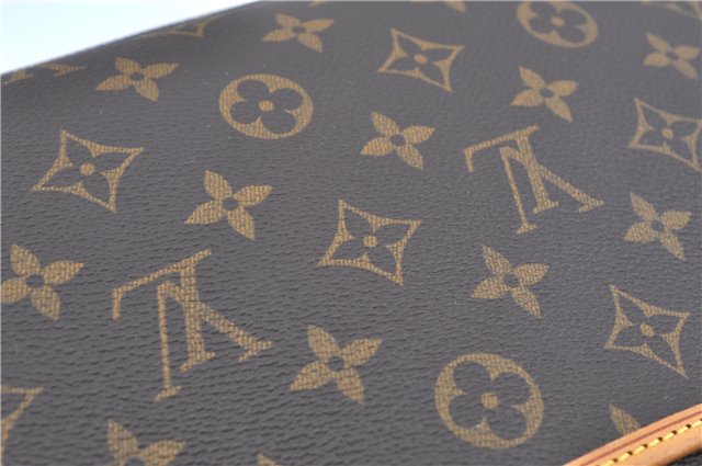 Authentic Louis Vuitton Monogram Deauville Hand Bag M47270 LV J9312