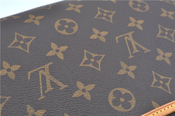 Authentic Louis Vuitton Monogram Deauville Hand Bag M47270 LV J9312