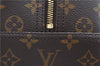 Authentic Louis Vuitton Monogram Deauville Hand Bag M47270 LV J9312