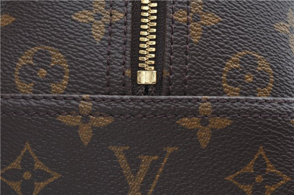 Authentic Louis Vuitton Monogram Deauville Hand Bag M47270 LV J9312