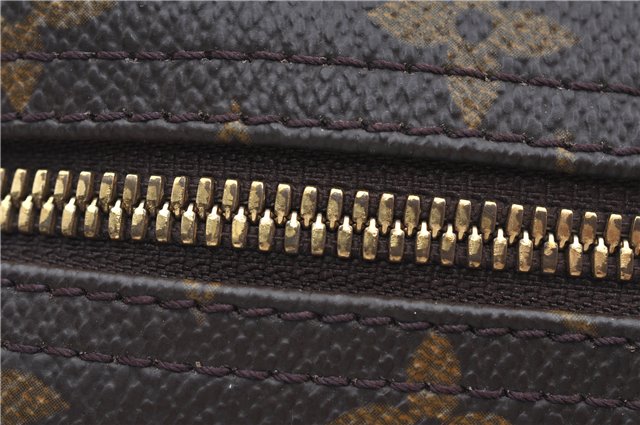 Authentic Louis Vuitton Monogram Deauville Hand Bag M47270 LV J9312