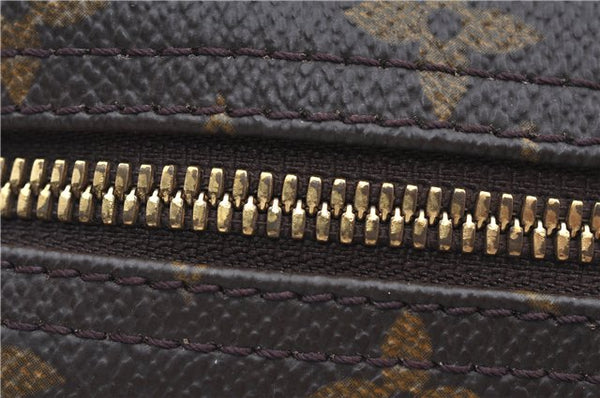 Authentic Louis Vuitton Monogram Deauville Hand Bag M47270 LV J9312