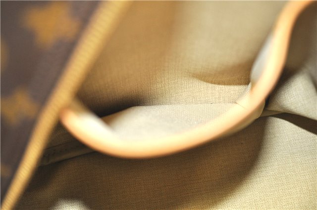 Authentic Louis Vuitton Monogram Deauville Hand Bag M47270 LV J9312