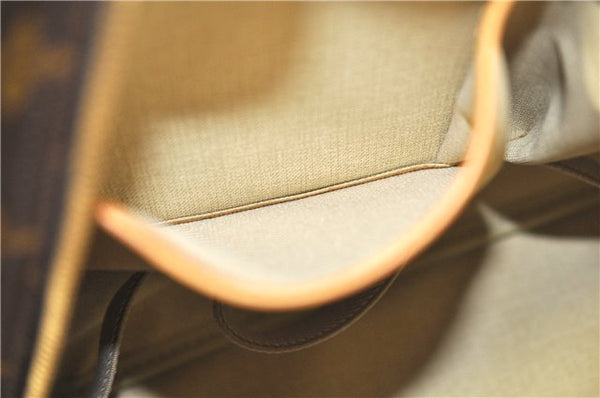 Authentic Louis Vuitton Monogram Deauville Hand Bag M47270 LV J9312