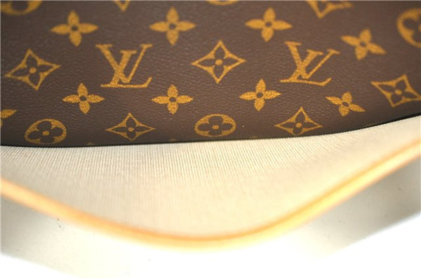 Authentic Louis Vuitton Monogram Deauville Hand Bag M47270 LV J9312