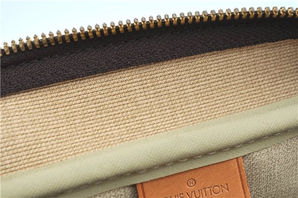 Authentic Louis Vuitton Monogram Deauville Hand Bag M47270 LV J9312