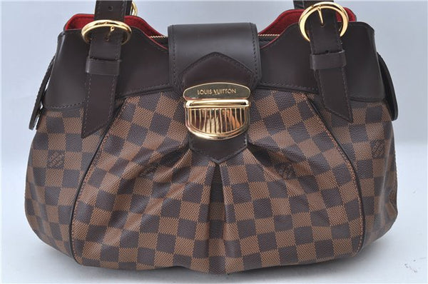 Authentic Louis Vuitton Damier Sistina PM Shoulder Hand Bag N41542 LV J9322