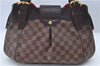 Authentic Louis Vuitton Damier Sistina PM Shoulder Hand Bag N41542 LV J9322