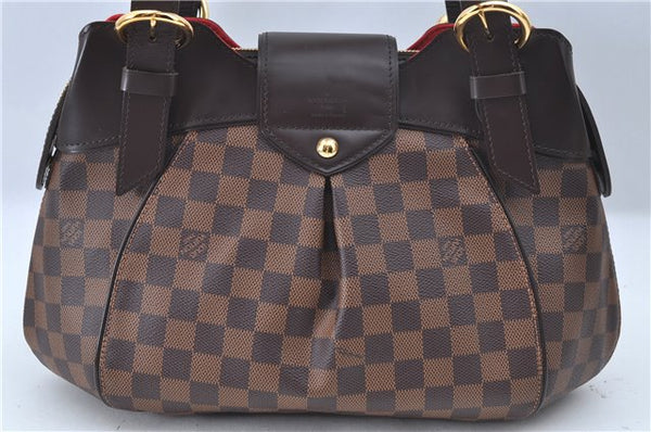 Authentic Louis Vuitton Damier Sistina PM Shoulder Hand Bag N41542 LV J9322