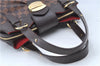 Authentic Louis Vuitton Damier Sistina PM Shoulder Hand Bag N41542 LV J9322