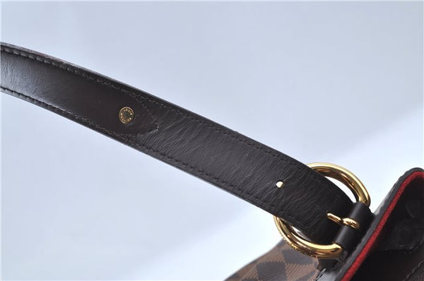 Authentic Louis Vuitton Damier Sistina PM Shoulder Hand Bag N41542 LV J9322