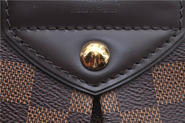 Authentic Louis Vuitton Damier Sistina PM Shoulder Hand Bag N41542 LV J9322